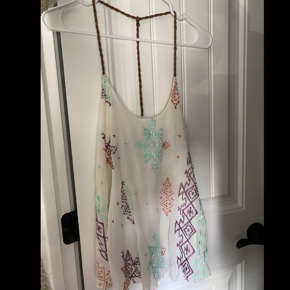 💗BOGO! Vintage Havana Top with Tribal Print